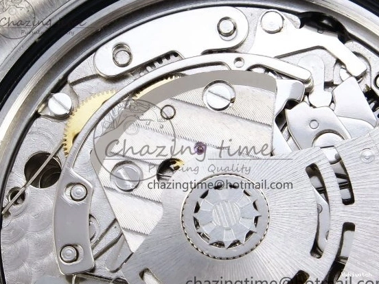 116509 OMF DIAL SS BEST ON A7750 DAYTONA BLUE MOVEMENT) SS STICK BRACELET (SLIM EDITION 1219